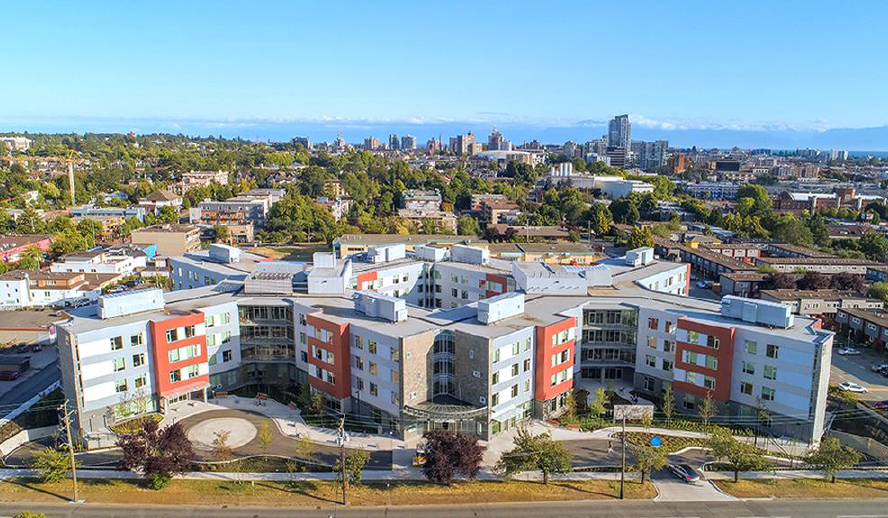 image of buildings and landscape